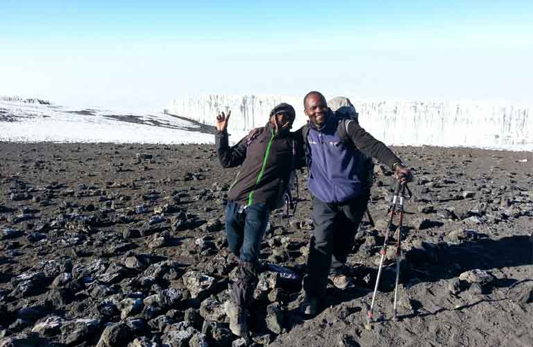 Rebmann Gletscher Kilimandscharo