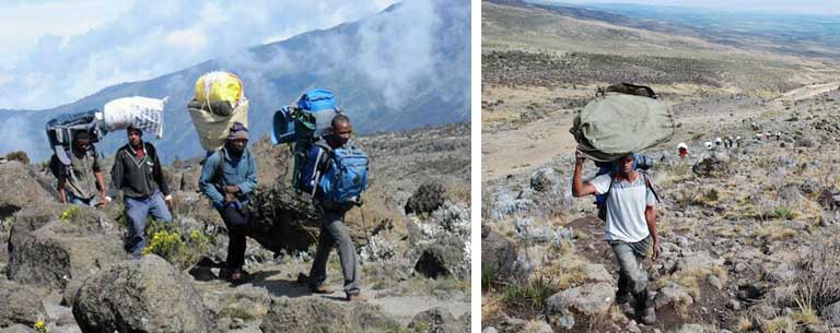 Porter Mount Kilimanjaro