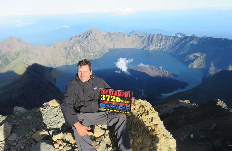 Mount Rinjani Trekking Indonesien