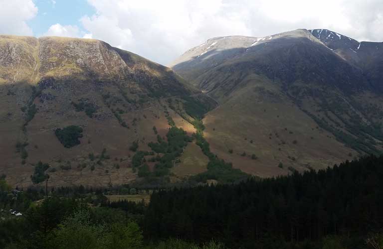 Ben Nevis West Highland Way Schottland