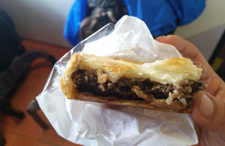 Haggis Pie in Schottland Wandern