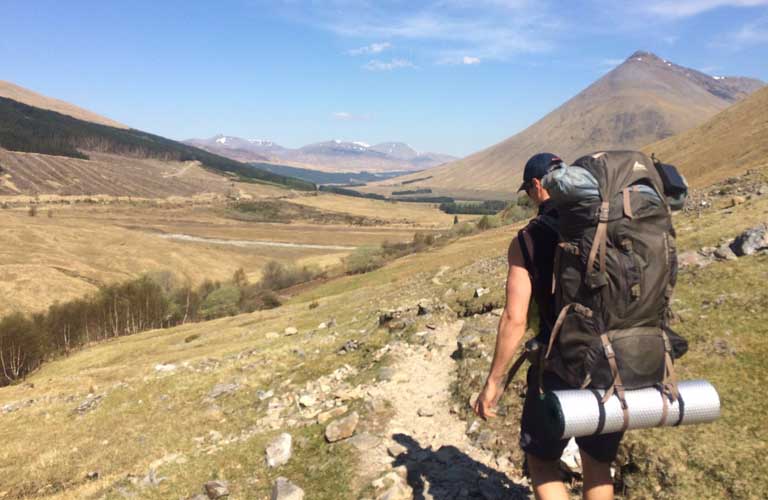 Wandern West Highland Way Schottland