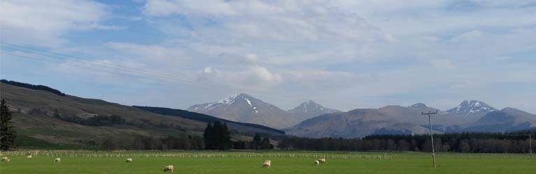 West Highland Way Berge