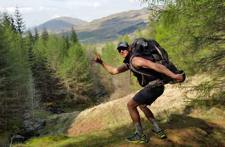 West Highland Way Gegend um Crianlarich