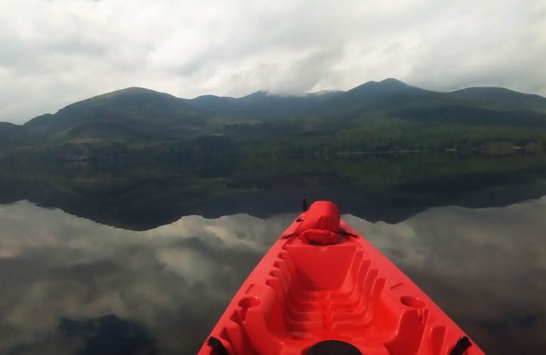 Kayaking tour Killarney National Park Ireland