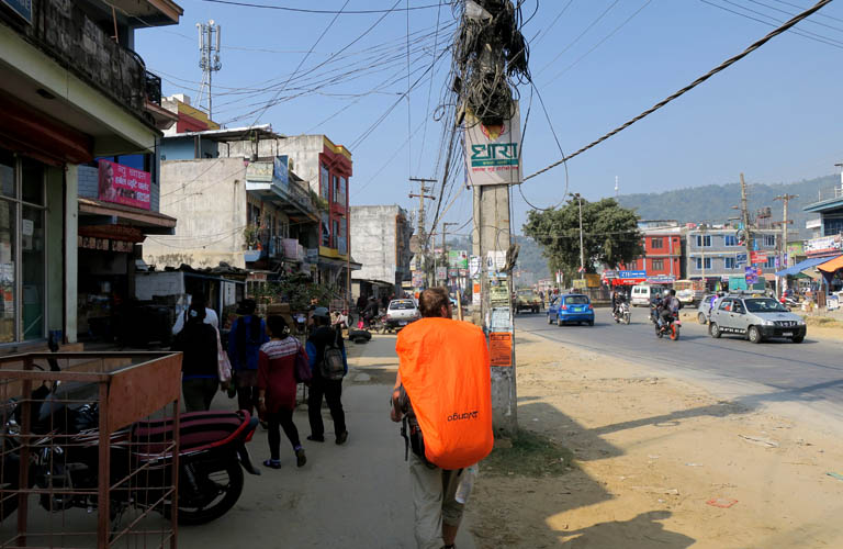 Wandern Annapurna Circuit Trek Nepal Pokhara Lake Side