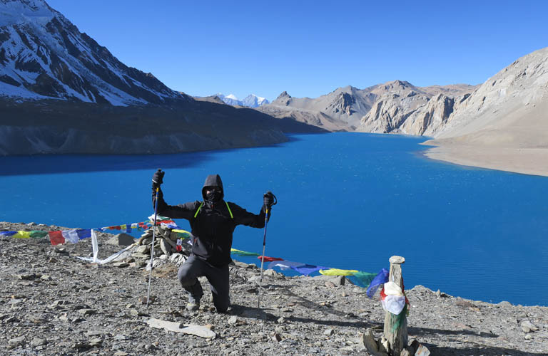 Annapurna Circuit Trek Nepal Tilicho lake