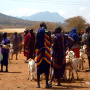 Massaimarkt Mgagao Tansania Moshi Massai