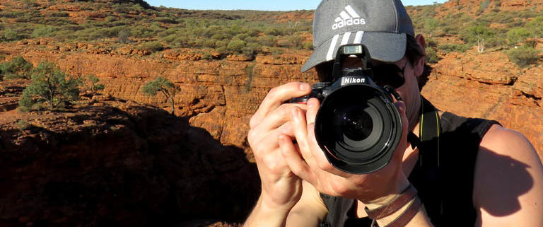 Urlaubsfotos Sichern Reisefotos kopieren Cloud exrerne Festplatte Cings Canyon Australien