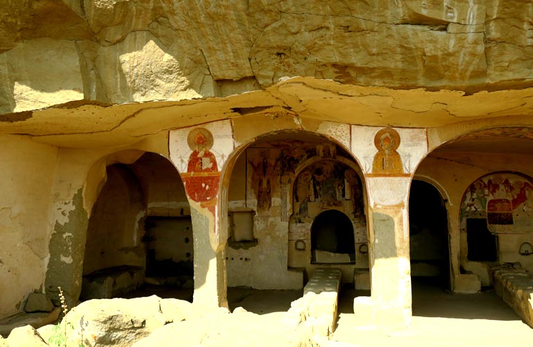 Monastery David Gareja Caves Udabno Georgien Dawit Garedscha