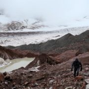 Gergeti Gletscher Bergsteigen Kasbek Mount Kazbek Georgien Kaukasus Reisebericht