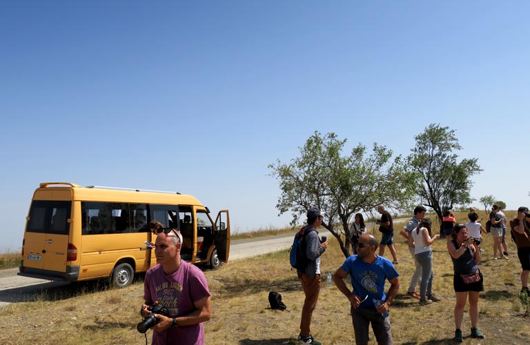 Tour David Gareja Caves Udabno Georgien Dawit Garedscha