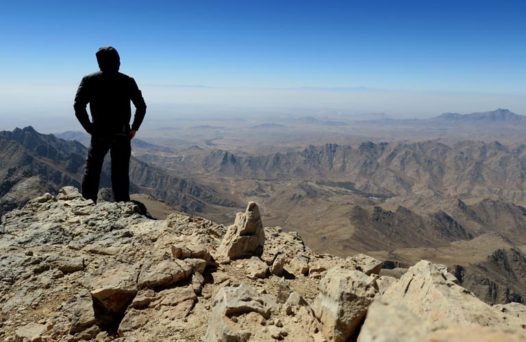 Shir Kuh Bergsteigen Iran Persien Yazd Shirkuh Mountain
