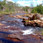 Biddlecomb Kaskaden Jatbula Trail Australien Trekking Outback