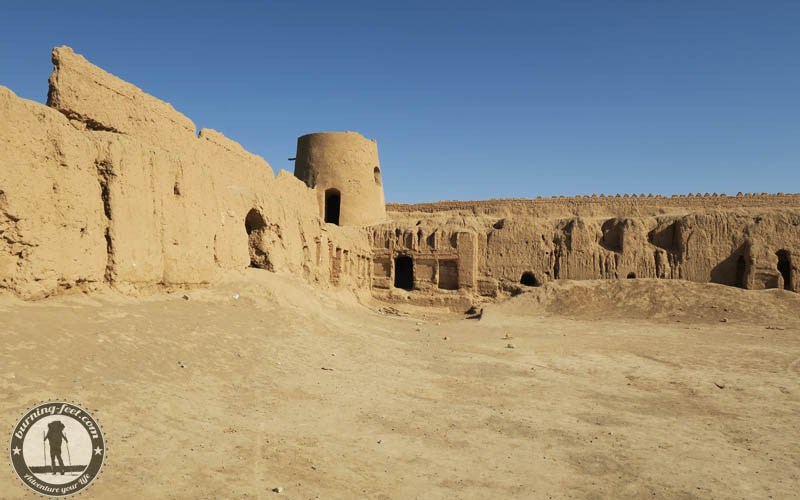 old clay fortress Maranjab Desert Iran Kashan Sehenswürdigkeiten Isfahan Desert Tour