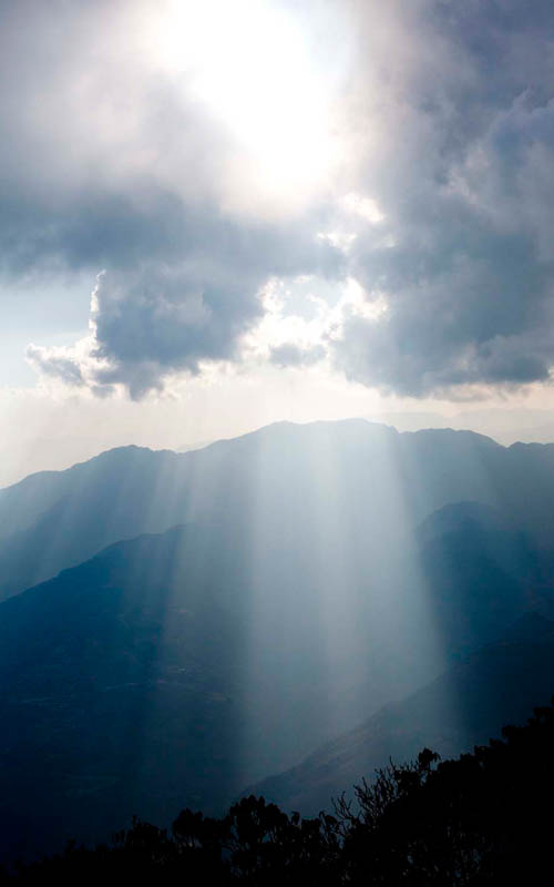 Sonnenaufgang Mardi Himal Trek Nepal Trekking Annapurna Conservation Area