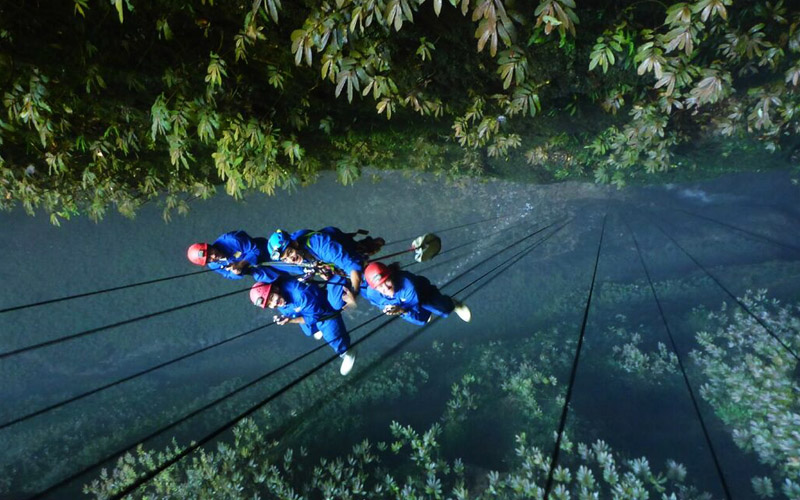 Lost World Neuseeland Waitomo Caves Höhlenklettern Reisebericht