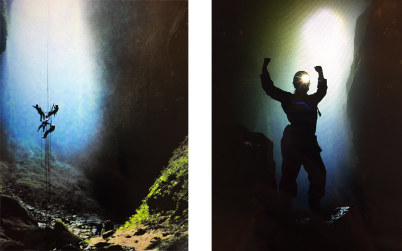 Tour Lost World Neuseeland Waitomo Caves Höhlenklettern Reisebericht