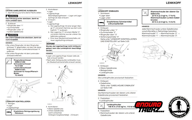 Tenere 700 Werstattbuch