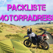 Packliste Motorradtour