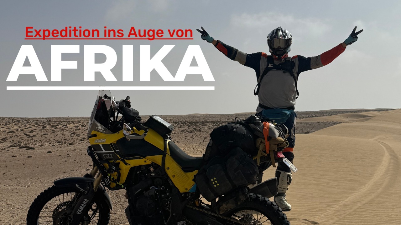 Motorradreise durch Afrika GPX Tracks